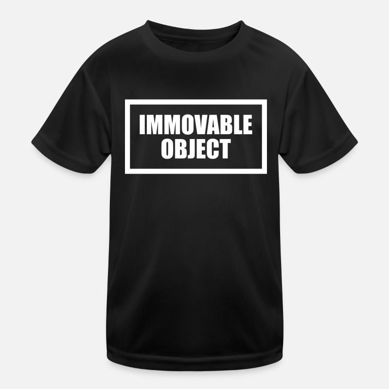 objet immobile, paresseux, immobile, en surpoids T-shirt sport Enfant