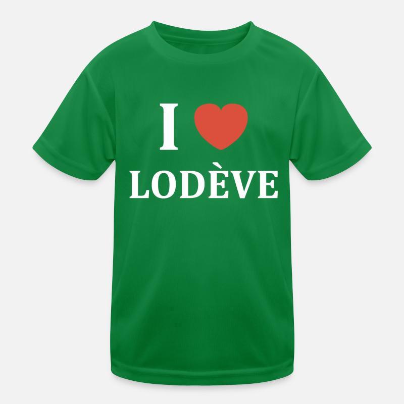 i love lodève T-shirt sport Enfant