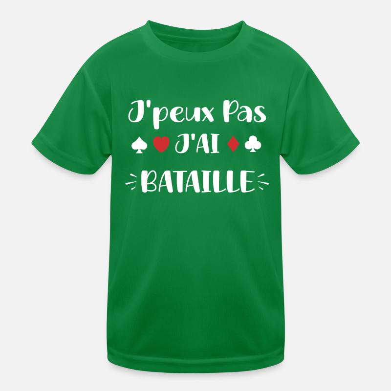 bataille T-shirt sport Enfant