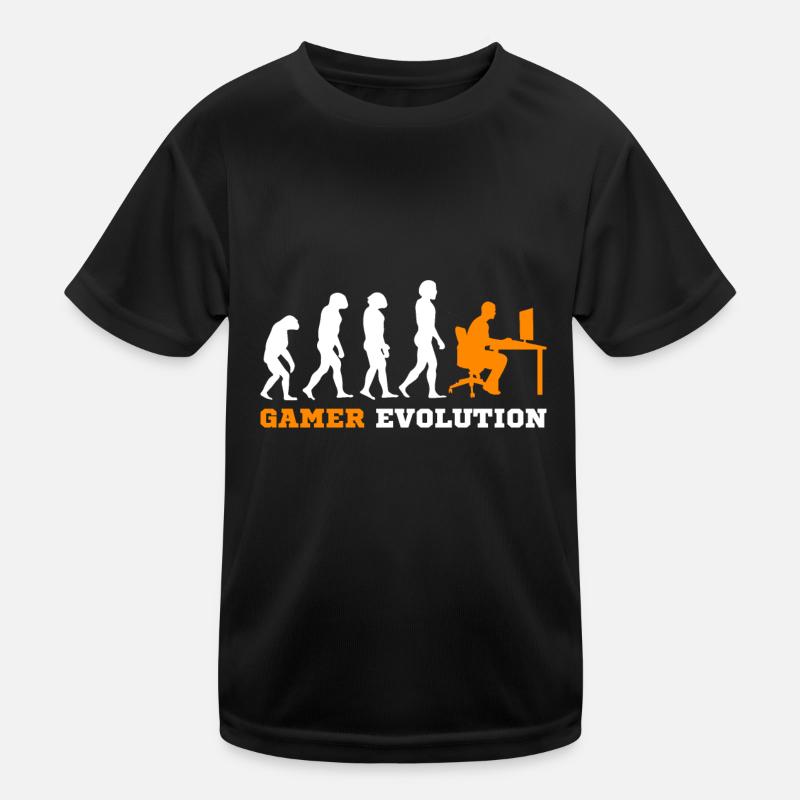 Joueurs de l'évolution T-shirt sport Enfant
