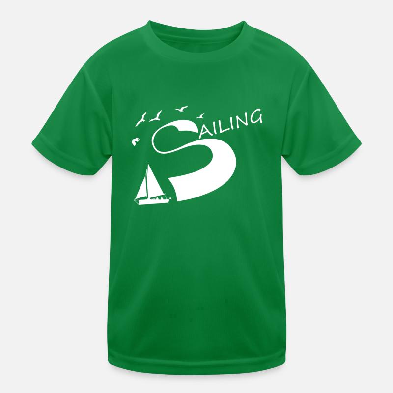 Sailing Kinder Funktions-T-Shirt