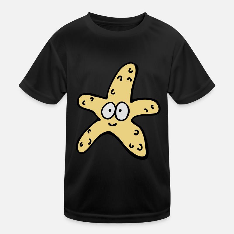 Seestern Kinder Funktions-T-Shirt