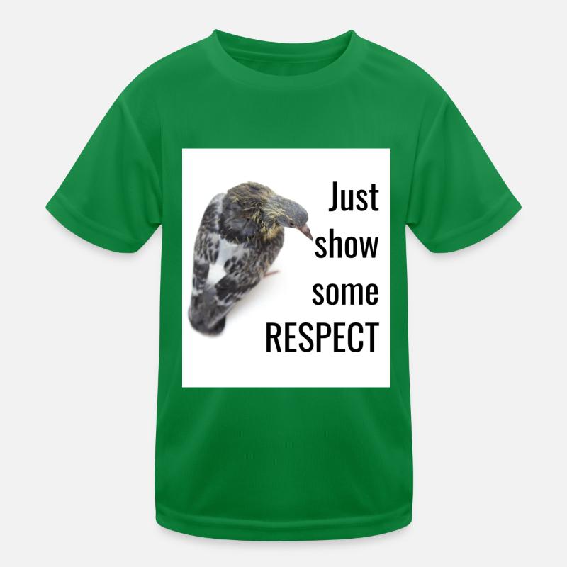 Show some RESPECT T-shirt sport Enfant