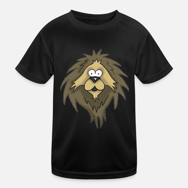 Löwe Kinder Funktions-T-Shirt