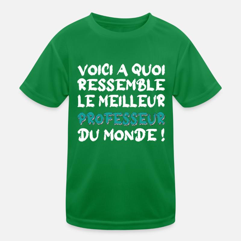Le meilleur professeur T-shirt sport Enfant