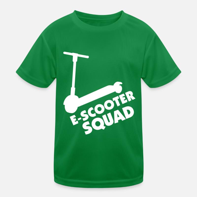 E-Scooter Roller Scooter T-shirt sport Enfant