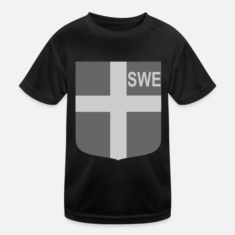 eng tactical shield Kids Functional T-Shirt