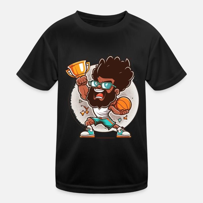 Slam Dunk King Kids Functional T-Shirt