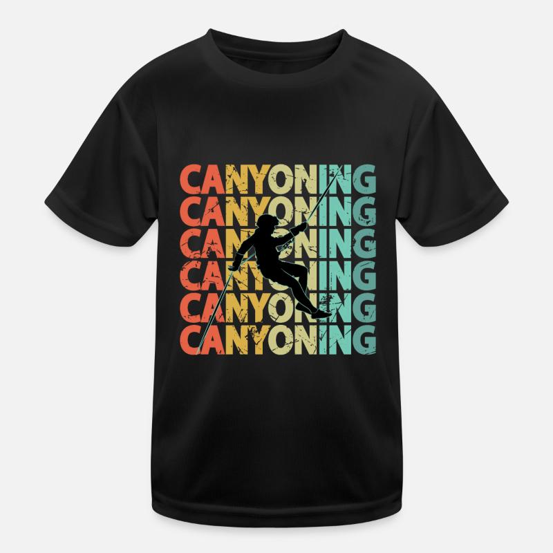 Canyoning Kids Functional T-Shirt