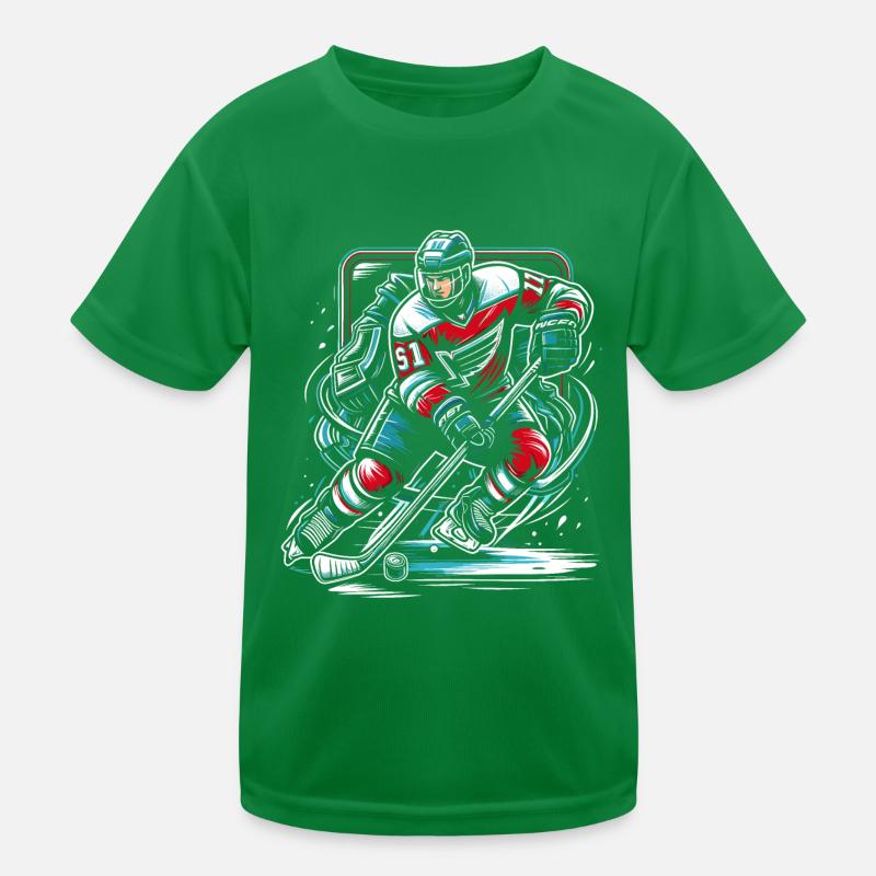 Hockey sur glace T-shirt sport Enfant