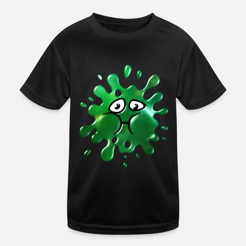 Kranker Schleim Kinder Funktions-T-Shirt