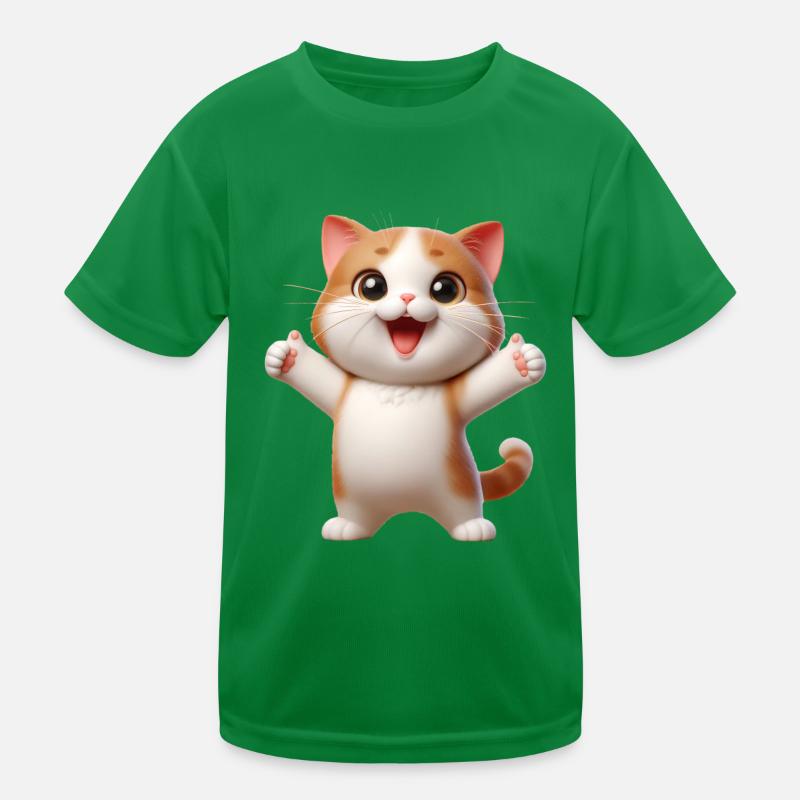 Cat 1 Kids Functional T-Shirt