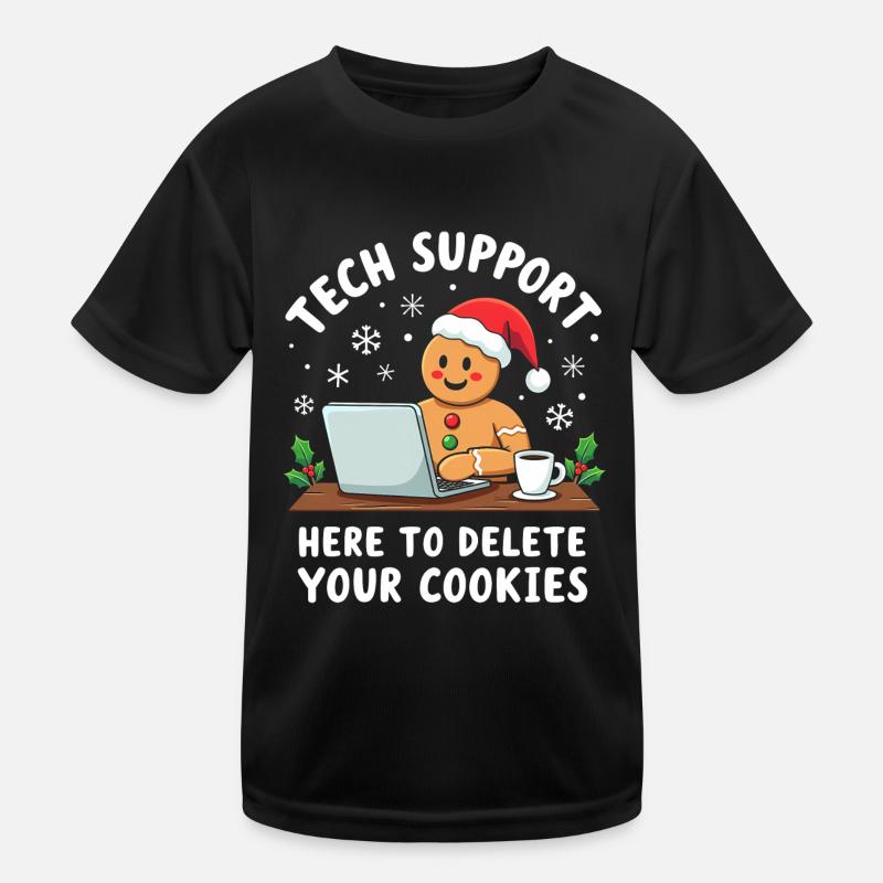 Tech Support, I'm here to delete your cookies Kinder Funktions-T-Shirt