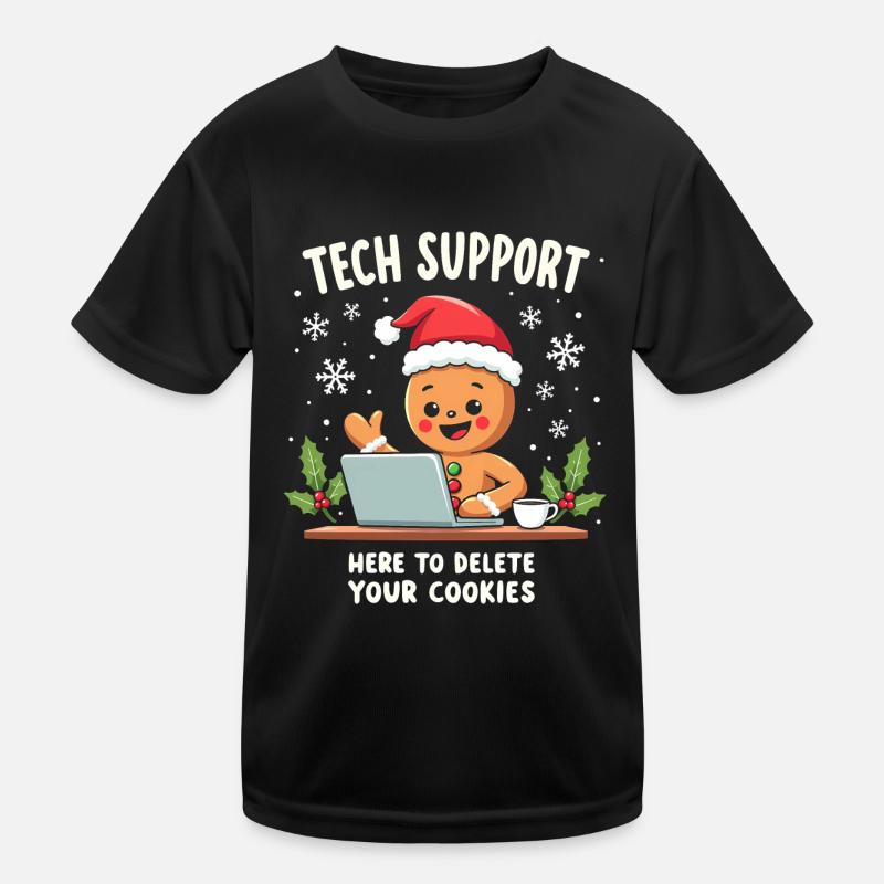 Tech Support, I'm here to delete your cookies Kinder Funktions-T-Shirt