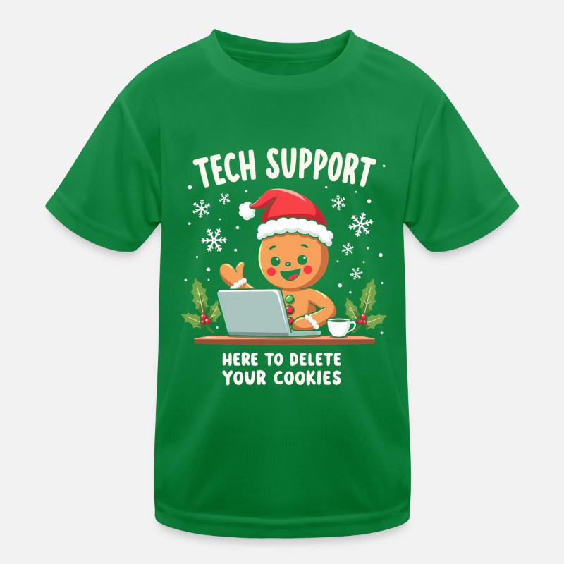 Tech Support, I'm here to delete your cookies Kinder Funktions-T-Shirt