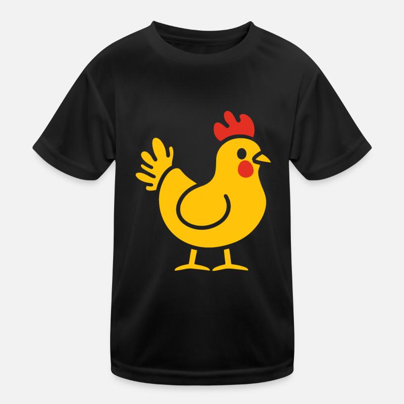 Chicken Kids Functional T-Shirt
