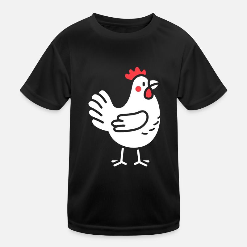 Chicken Kids Functional T-Shirt