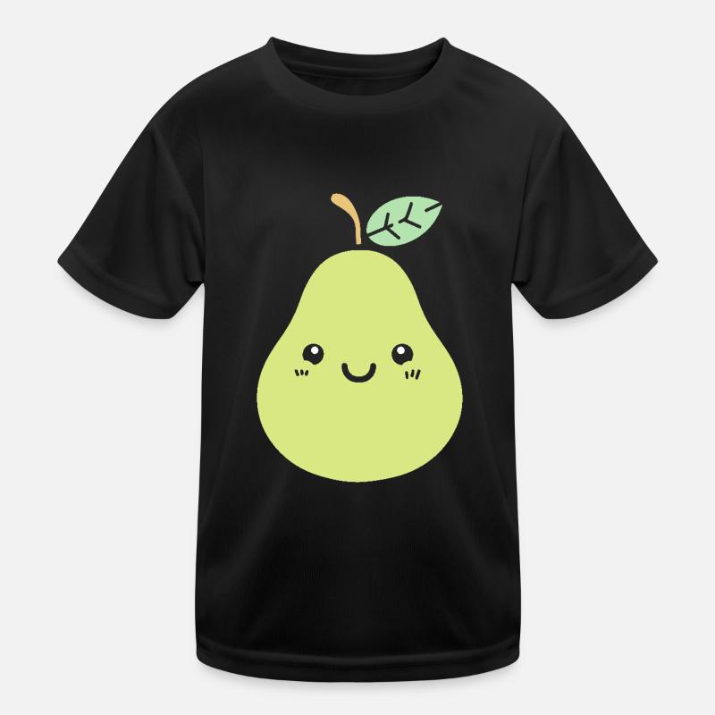 Birne Kinder Funktions-T-Shirt