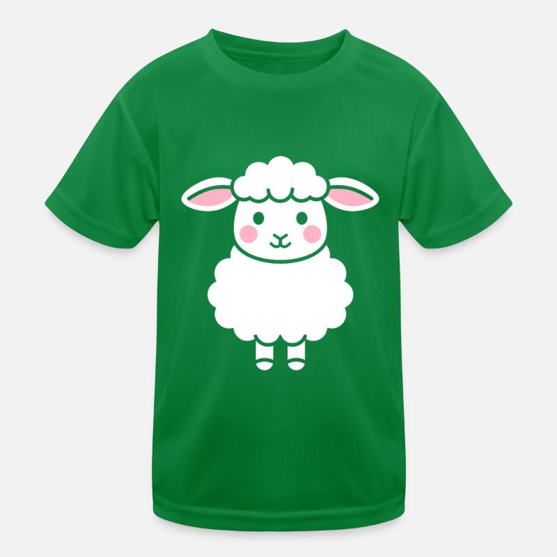 Lamm Kinder Funktions-T-Shirt