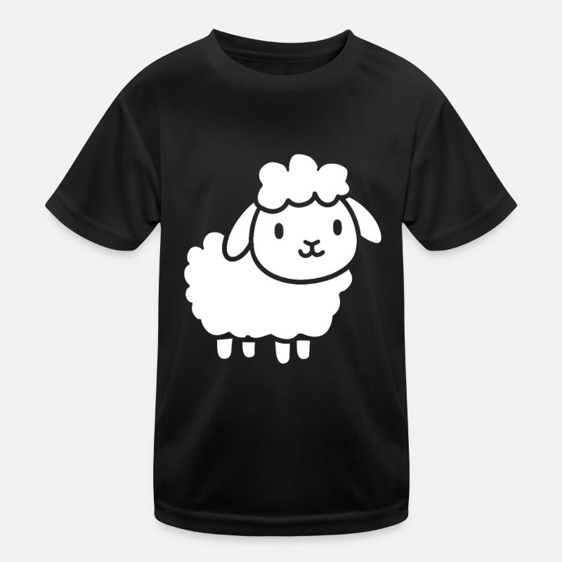 Lamm Kinder Funktions-T-Shirt