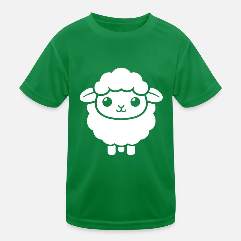 Lamm Kinder Funktions-T-Shirt