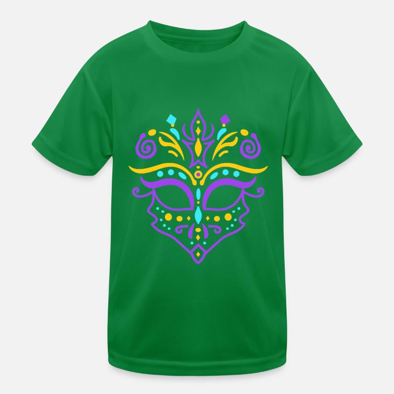 masque carnaval T-shirt sport Enfant