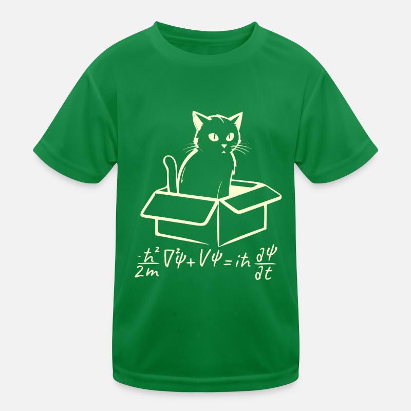 Le chat de Schrödinger T-shirt sport Enfant