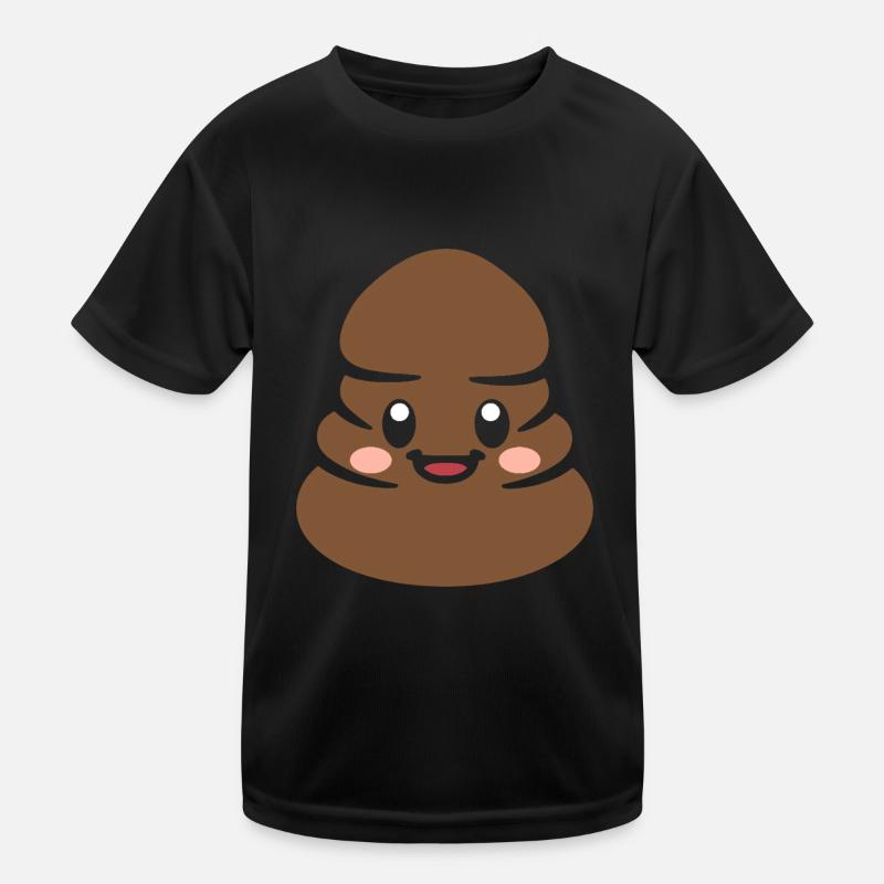 caca T-shirt sport Enfant