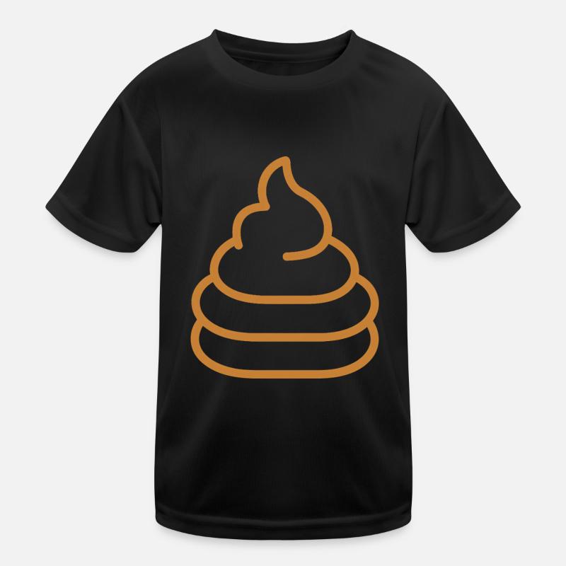 caca T-shirt sport Enfant