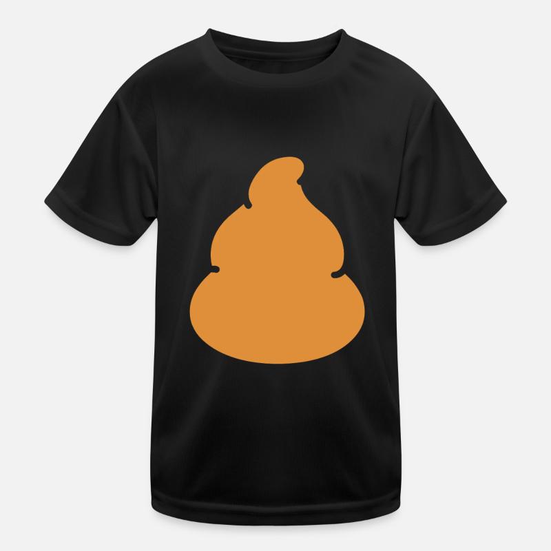 caca T-shirt sport Enfant