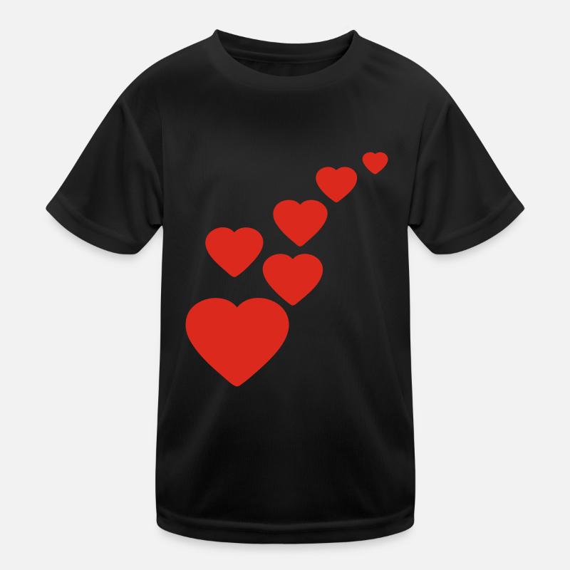 Hearts Kids Functional T-Shirt