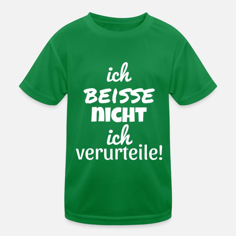 I don't bite, I condemn! Kids Functional T-Shirt