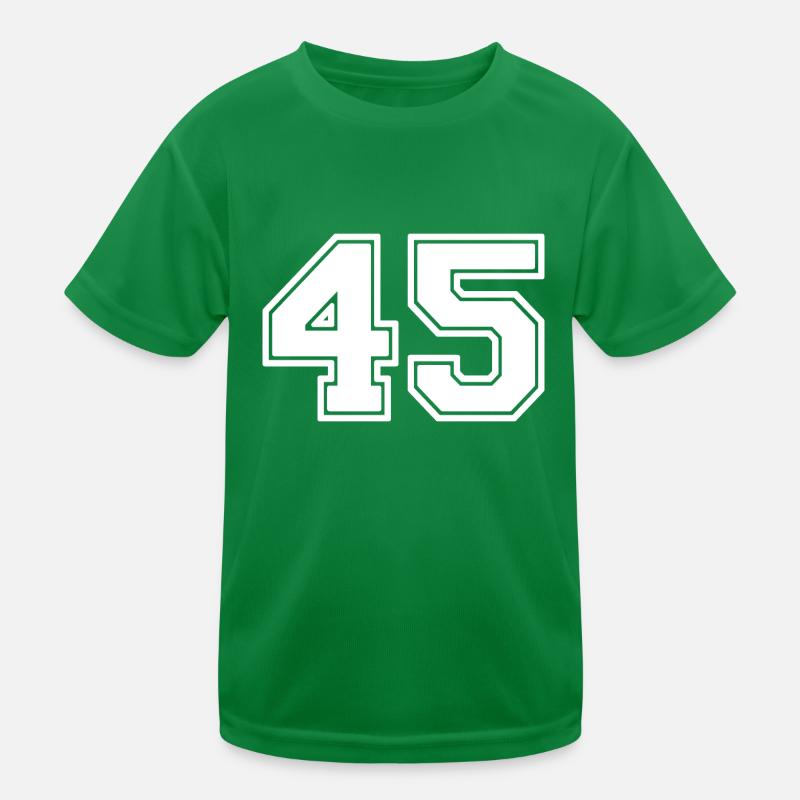 45 Kinder Funktions-T-Shirt
