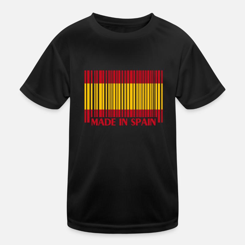 Spanien, Spain Kinder Funktions-T-Shirt