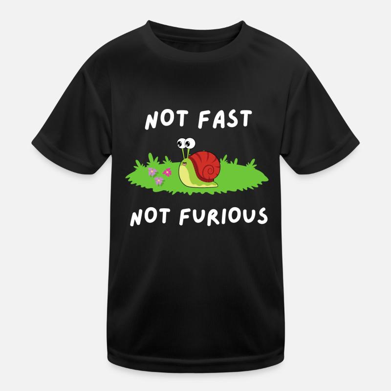 Pas rapide pas en colère T-shirt sport Enfant