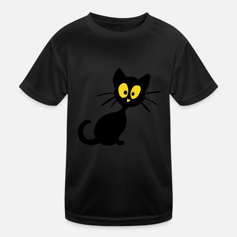 Kätzchen Kinder Funktions-T-Shirt