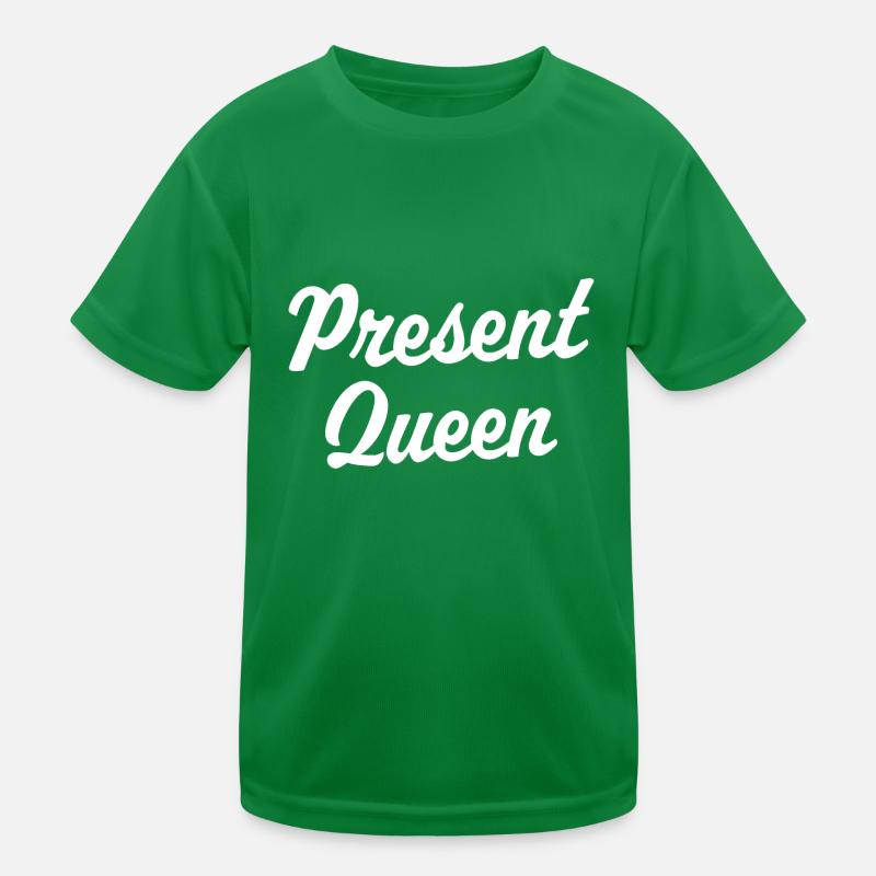 Present Queen Kids Functional T-Shirt