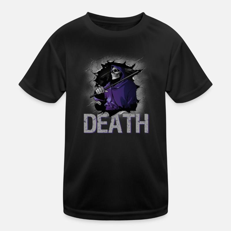 Halloween Ghost Spooky Evil Wait a Couple Kids Functional T-Shirt