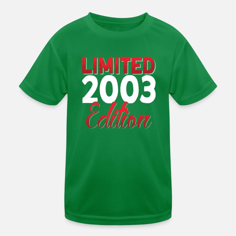 Fantastisch Seit 2003 Retro 19. Bitrthday Kinder Funktions-T-Shirt