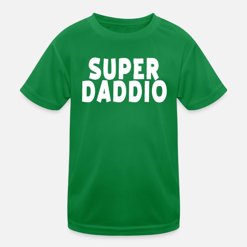 Experience your inner superhero Super DADDIO Kids Functional T-Shirt