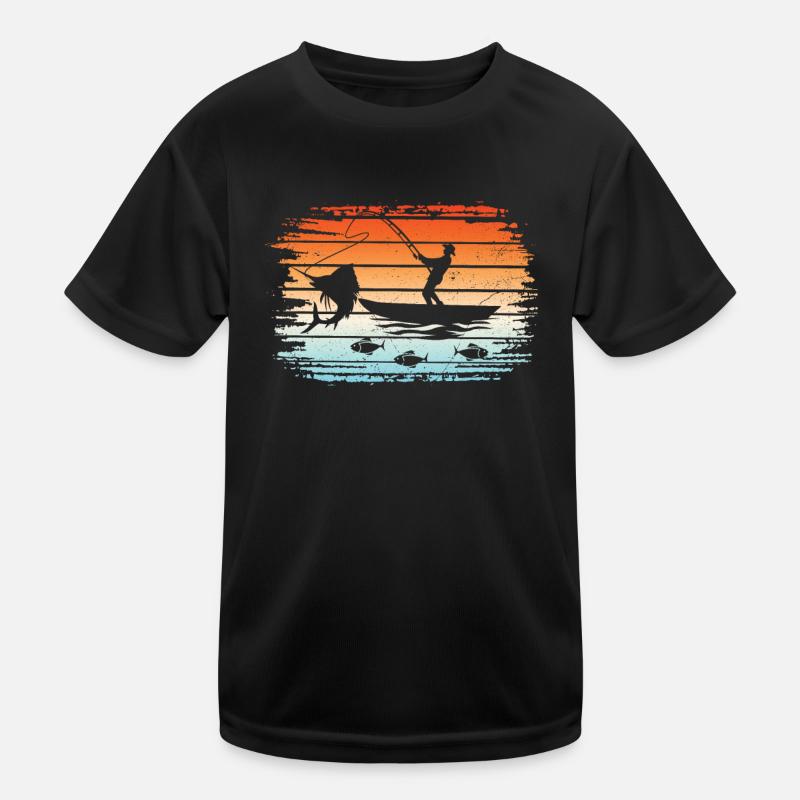 Pêche C’est tout le plaisir et les jeux jusqu’à ce que vous T-shirt sport Enfant