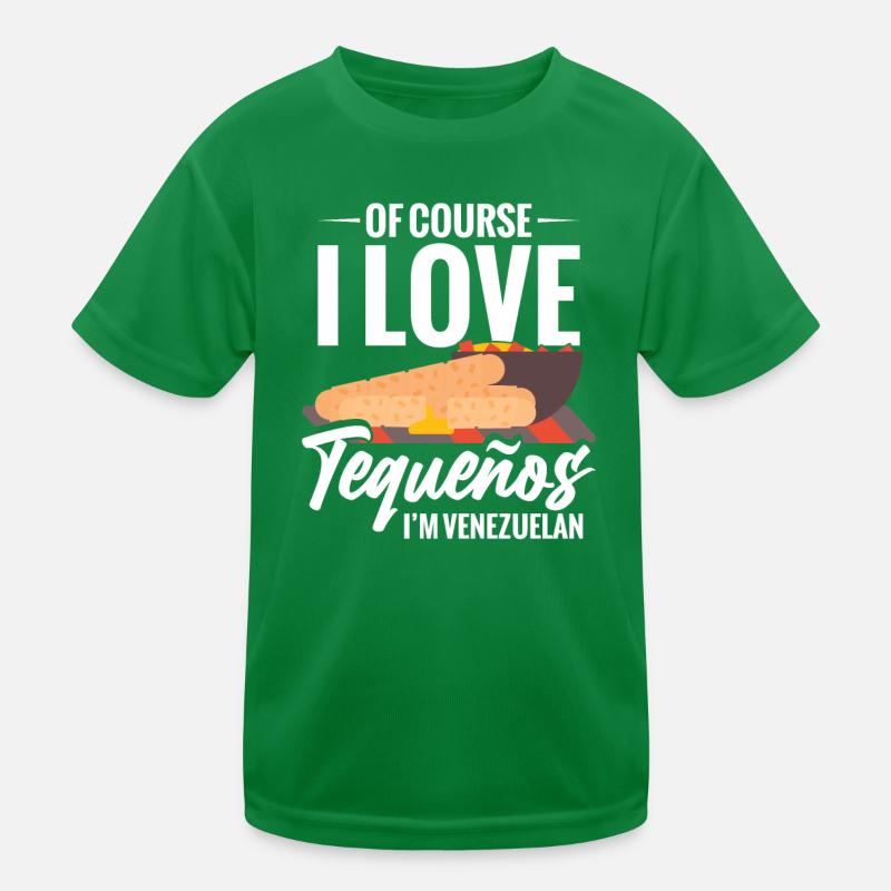 Bien sûr, j’adore Tequeños, je suis vénézuélienne. T-shirt sport Enfant