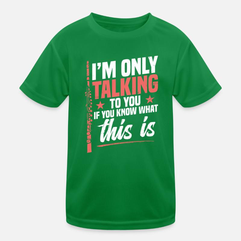 Piccolo: „ich Rede Nur Mit Dir, Wenn Du Weißt, Kinder Funktions-T-Shirt