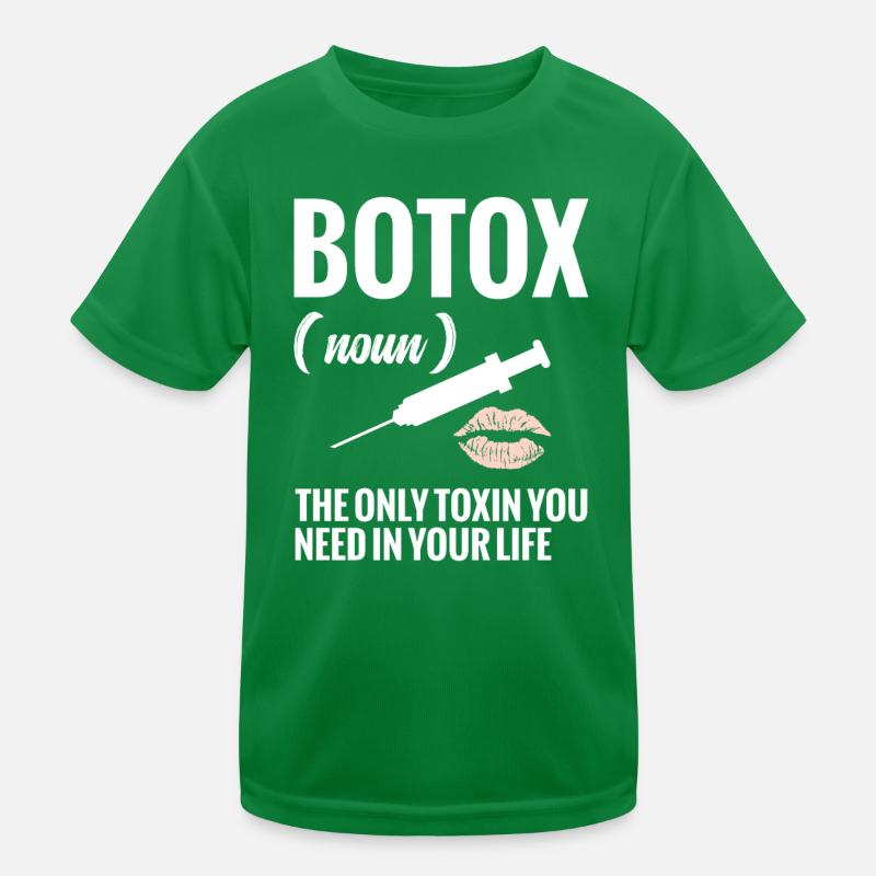 Ästhetische Krankenschwester: Botox (substantiv), Kinder Funktions-T-Shirt