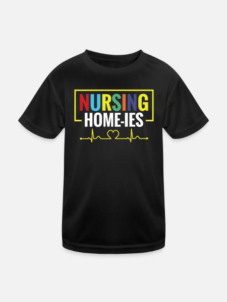 Nursing Home Administrators - Kids Functional T-Shirt - black - Front