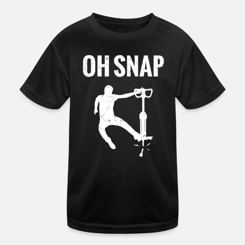 Pogo Stick Oh Snap Kids Functional T-Shirt