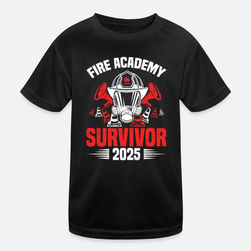 Überlebende Der Fire Academy 2025 Kinder Funktions-T-Shirt