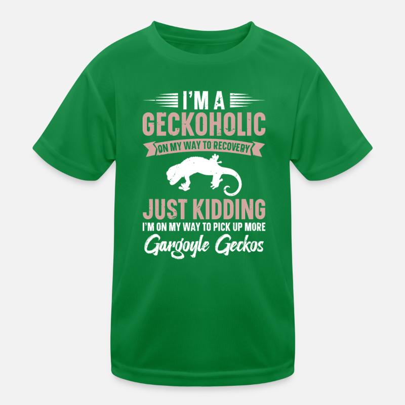 Ich Bin Ein Geckoholic Auf Dem Weg Zur Genesung, Kinder Funktions-T-Shirt
