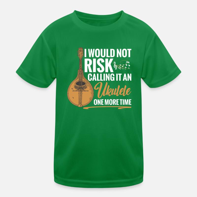Je ne me risquerais pas à l’utiliser comme ukulélé. T-shirt sport Enfant