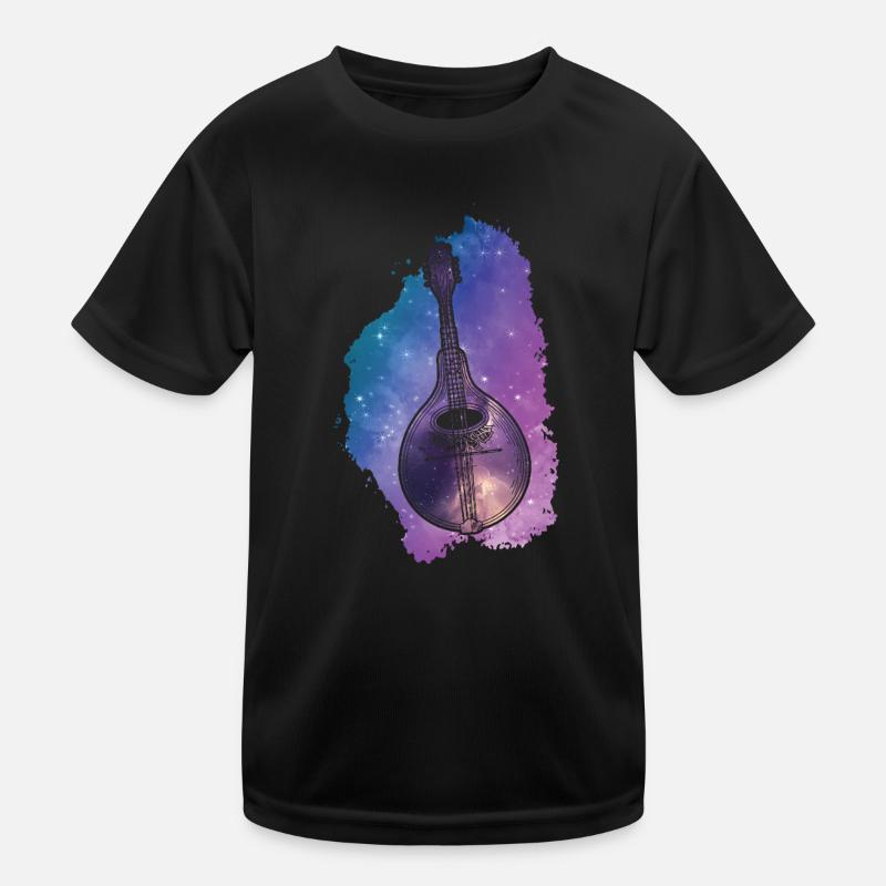 Mandolin, because normal guitars are boring Kids Functional T-Shirt